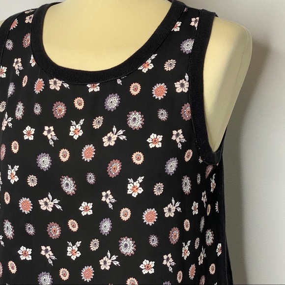 Loft Outlet Floral Sleeveless Blouse - Picture 3 of 6
